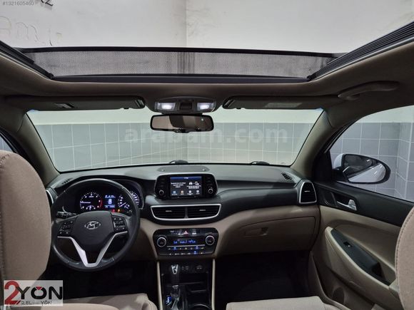 FİAT YÖN'DEN TUCSON 1.6 CRDİ STYLE DCT CAM TAVAN GERİ GÖRÜŞ ORJ.