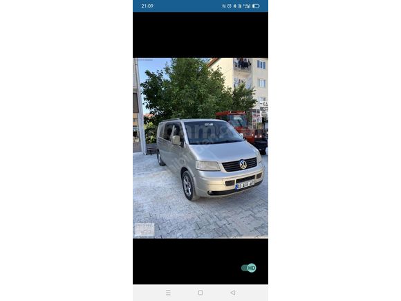 Sahibinden Volkswagen MultiVan 2.5 TDI 2005 Model  290.000 km Gri (Gümüş)