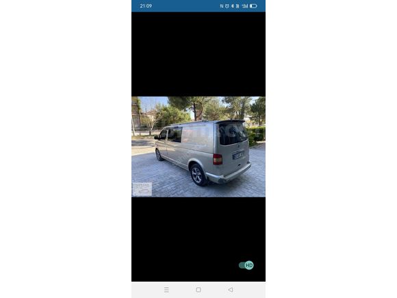 Sahibinden Volkswagen MultiVan 2.5 TDI 2005 Model  290.000 km Gri (Gümüş)