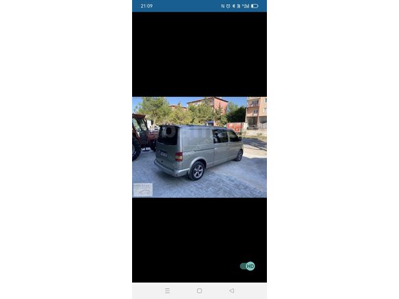 Sahibinden Volkswagen MultiVan 2.5 TDI 2005 Model  290.000 km Gri (Gümüş)