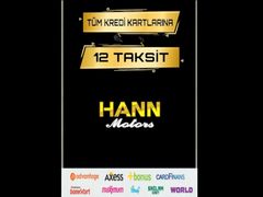HANN Motors 2022 YUKİ T9 STORM MAXİ SCOOTER 125*HATASIZ*İLK EL*