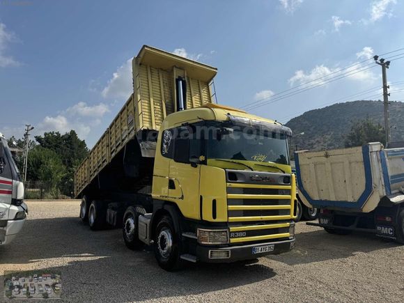 DÖRTLER YAPI'dan HATASIZ-DAMPERLİ-KLİMALI-ROTERDARLI R380 SCANİA