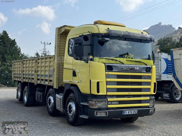 DÖRTLER YAPI'dan HATASIZ-DAMPERLİ-KLİMALI-ROTERDARLI R380 SCANİA