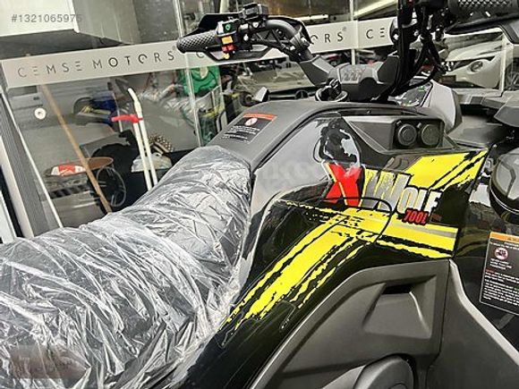 CEMSE MOTORS 2026 LONCİN XWOLF 700 0 KM ÖN ARKA ÇEKİ DEMİRİ