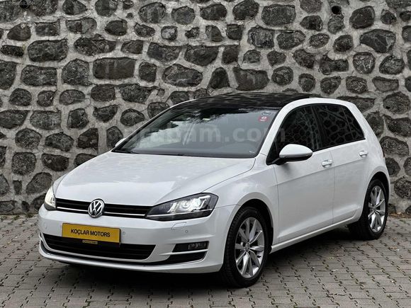 2013 VW GOLF HİGHLİNE 1.6 TDİ BLUEMOTİON CAMTAVAN