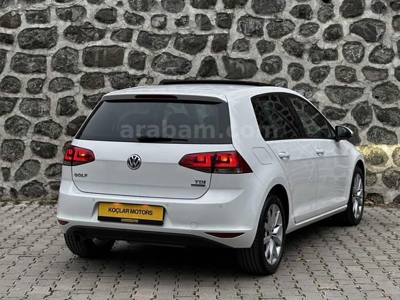 2013 VW GOLF HİGHLİNE 1.6 TDİ BLUEMOTİON CAMTAVAN