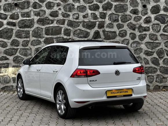 2013 VW GOLF HİGHLİNE 1.6 TDİ BLUEMOTİON CAMTAVAN