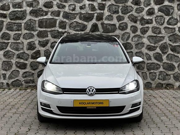 2013 VW GOLF HİGHLİNE 1.6 TDİ BLUEMOTİON CAMTAVAN