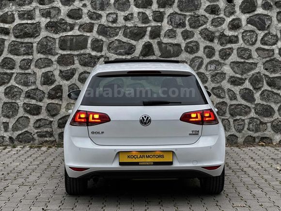 2013 VW GOLF HİGHLİNE 1.6 TDİ BLUEMOTİON CAMTAVAN