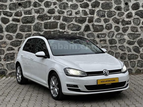 2013 VW GOLF HİGHLİNE 1.6 TDİ BLUEMOTİON CAMTAVAN