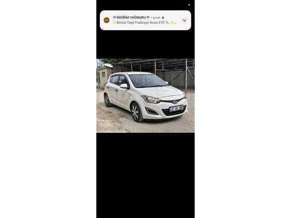 Sahibinden Hyundai i20 1.4 CRDi Jump 2013 Model  201.000 km Beyaz içerisinde sigara icilmemistir