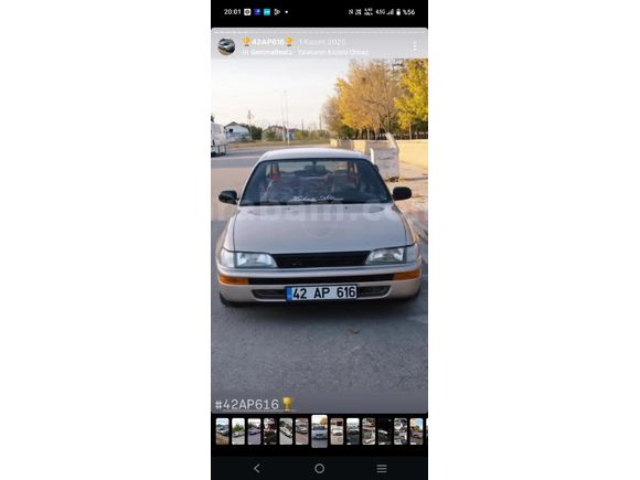 Sahibinden Toyota Corolla 1.6 GL 1993 Model