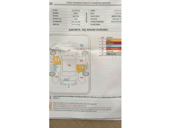 Sahibinden Opel Vectra 2.0 CD 1998 Model 