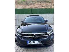 Sahibinden Volkswagen T-Roc 1.5 TSI R-Line 2025 Model  Düşük km Siyah
