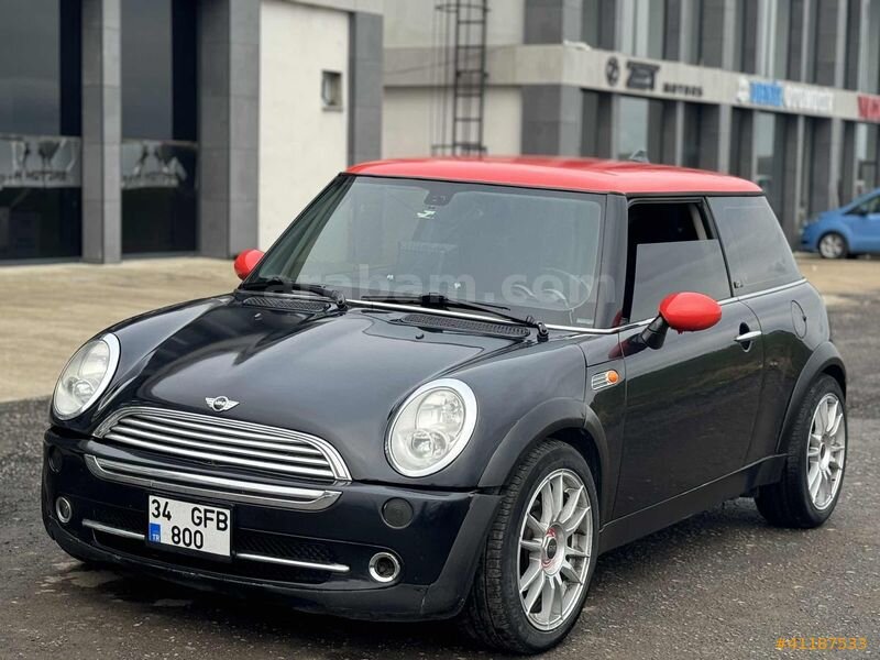 Galeriden Mini Cooper 1.6 Türkiye Paketi 2007 Model Tekirdağ 214.000 km Siyah