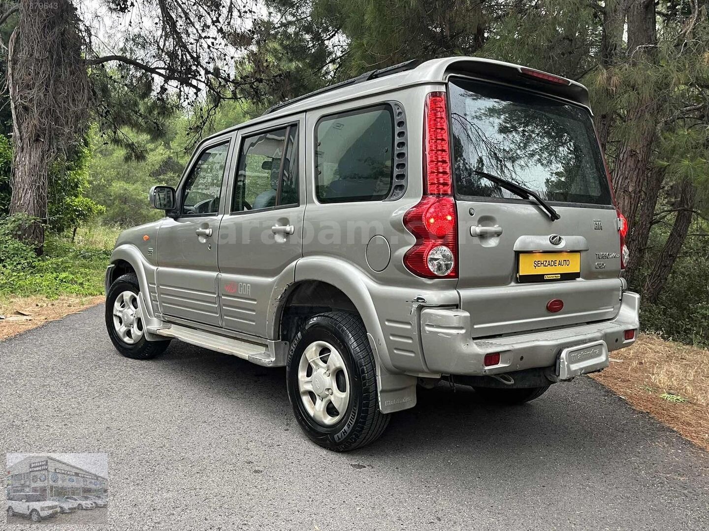 Galeriden Mahindra Goa 2.6 CRDe 2008 Model Antalya 230.000 km Gri 6