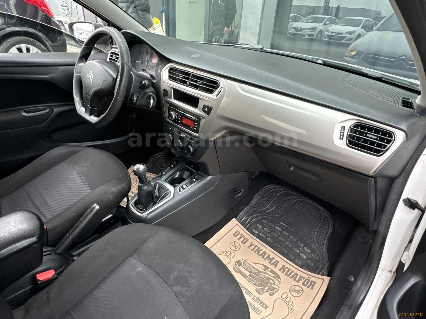 Galeriden Citroen C-Elysée 1.6 HDi Attraction 2015 Model Tekirdağ 139.000 km Beyaz 6