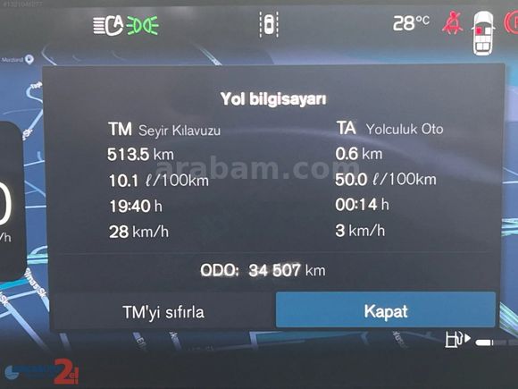 ARKAS BURSA 2024 VOLVO XC90 2.0 B5 PLUS BRIGHT 250 HP ORJINAL