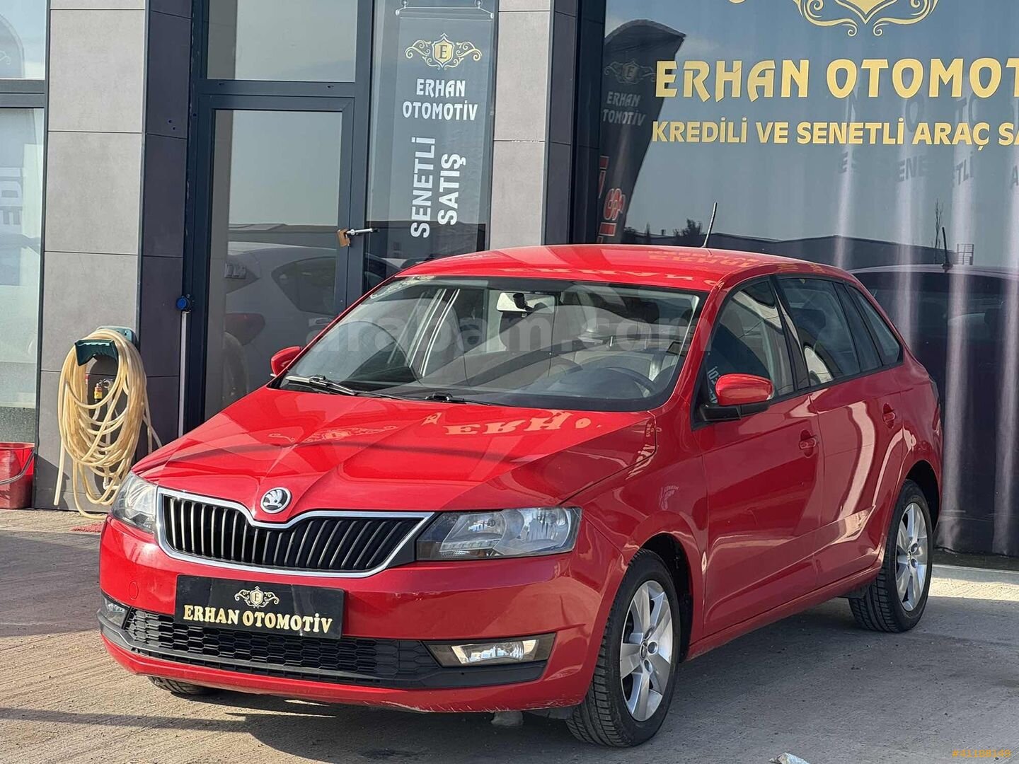 Galeriden Skoda Rapid 1.0 TSI GreenTec Dynamic 2017 Model Tekirdağ 165.000 km Kırmızı 1