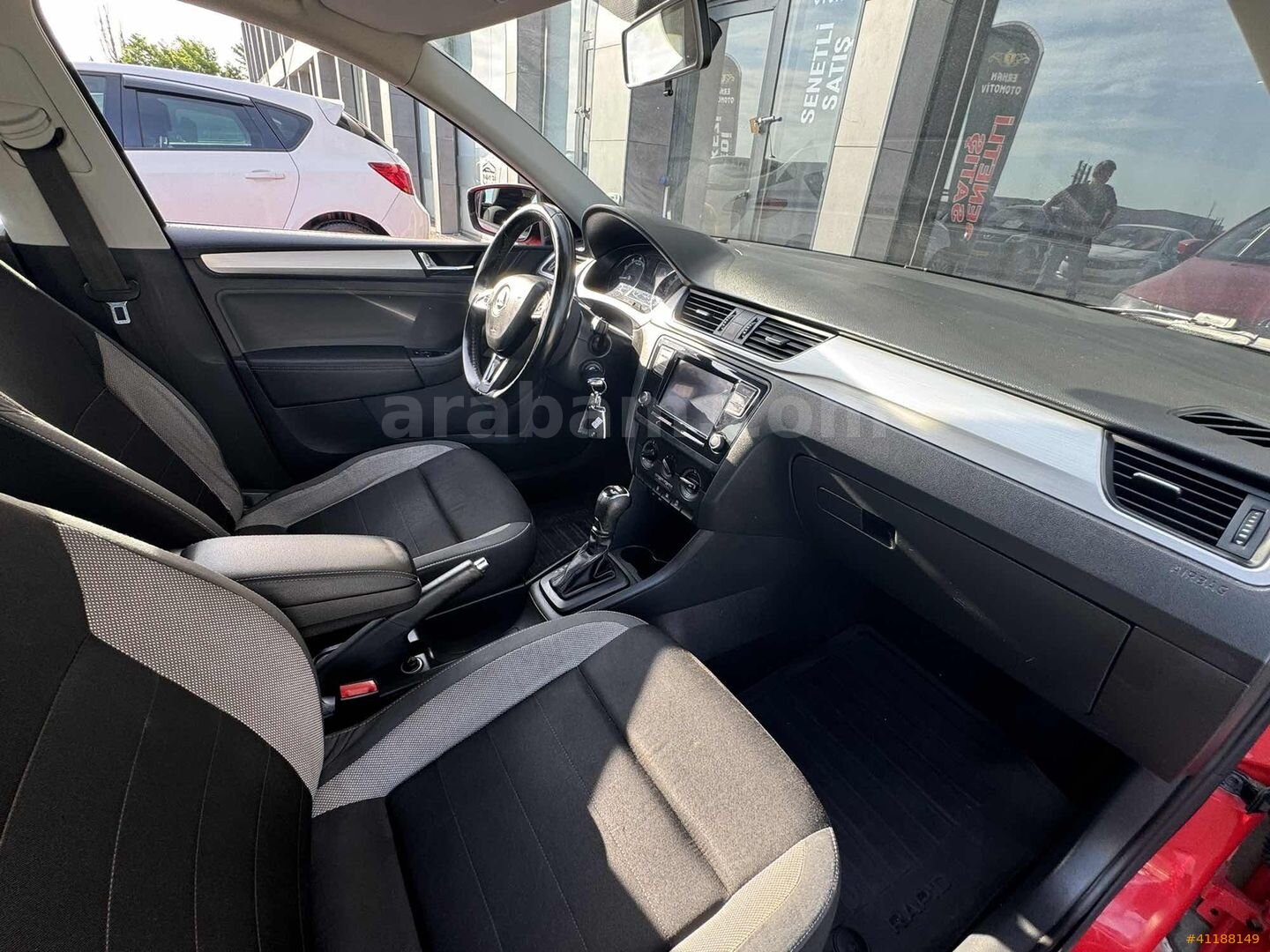 Galeriden Skoda Rapid 1.0 TSI GreenTec Dynamic 2017 Model Tekirdağ 165.000 km Kırmızı 5