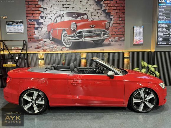 2015 MODEL A3 CABRİO RECARO KOLTUK/ISITMA/19 JANT