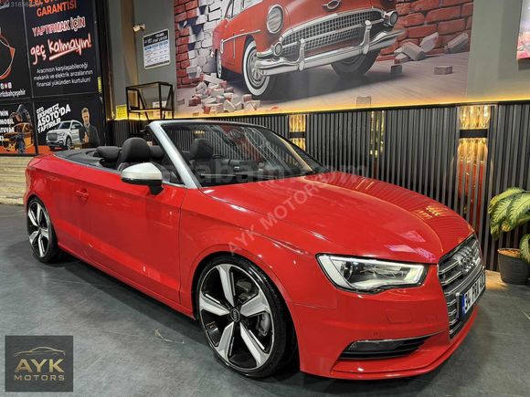 2015 MODEL A3 CABRİO RECARO KOLTUK/ISITMA/19 JANT