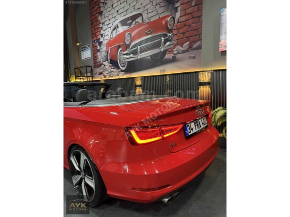 2015 MODEL A3 CABRİO RECARO KOLTUK/ISITMA/19 JANT