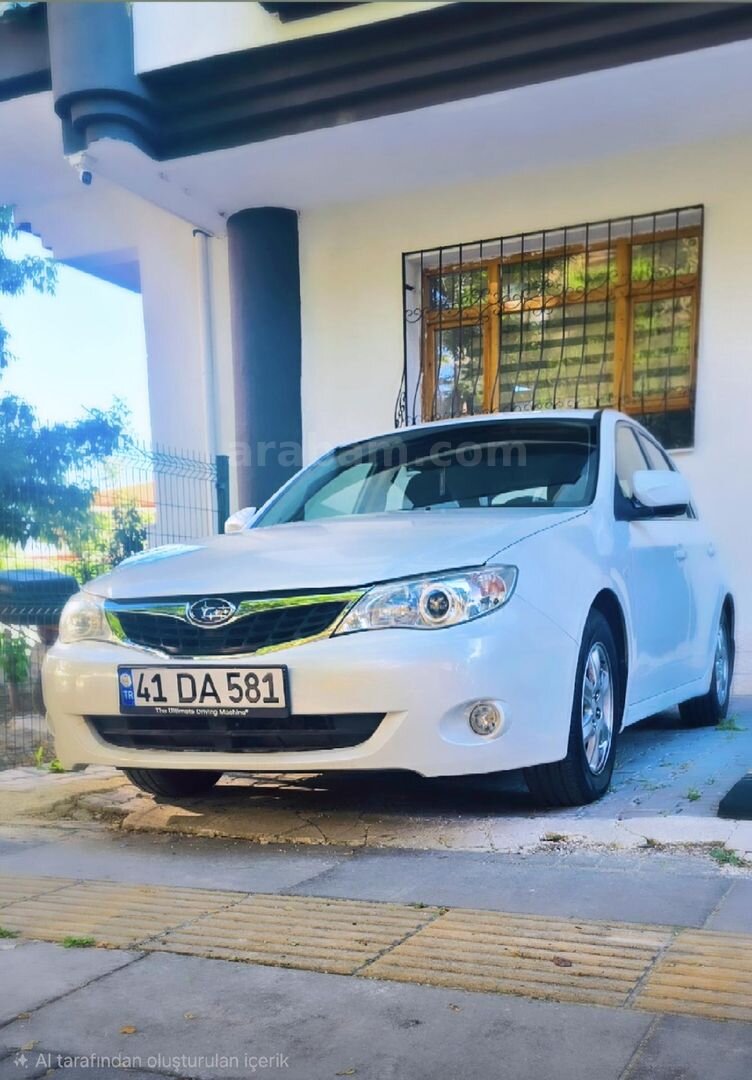 Sahibinden Subaru Impreza 1.5 AWD 2009 Model Ankara 84.200 km Beyaz 1