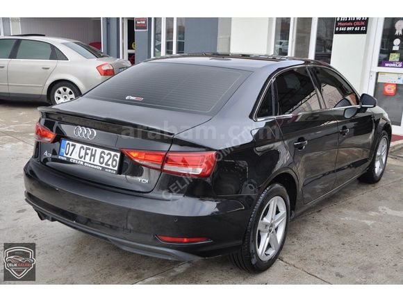 2017 ORJİNAL AUDİ A3 1.6TDİ DYNAMİC F1-START-STOPLU KARTA TAKSİT
