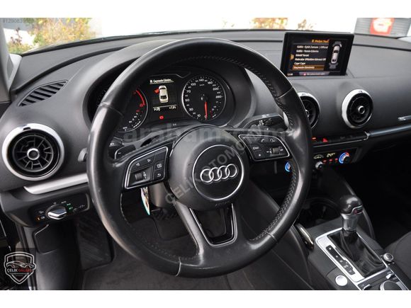 2017 ORJİNAL AUDİ A3 1.6TDİ DYNAMİC F1-START-STOPLU KARTA TAKSİT