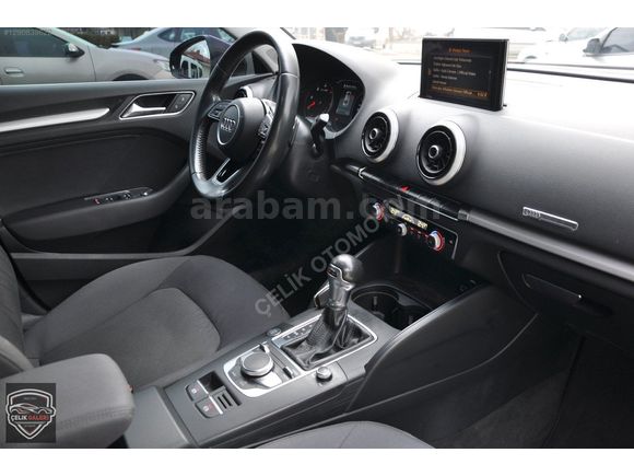 2017 ORJİNAL AUDİ A3 1.6TDİ DYNAMİC F1-START-STOPLU KARTA TAKSİT