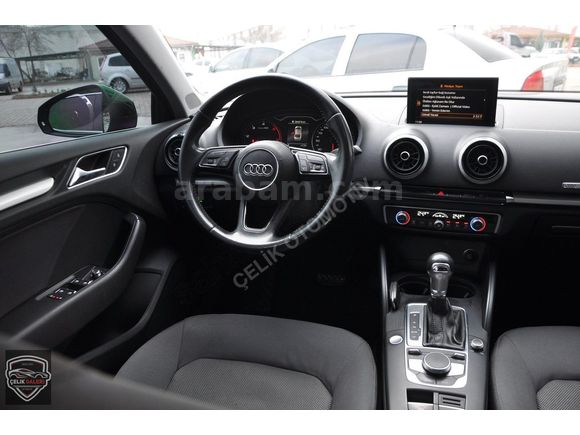 2017 ORJİNAL AUDİ A3 1.6TDİ DYNAMİC F1-START-STOPLU KARTA TAKSİT