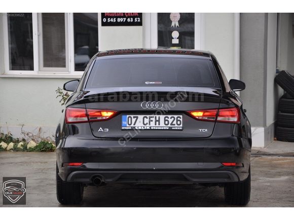 2017 ORJİNAL AUDİ A3 1.6TDİ DYNAMİC F1-START-STOPLU KARTA TAKSİT