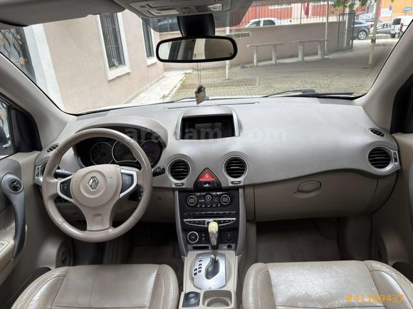2009 MODEL KOLEOS 2.0 DCİ DİZEL OTOMATİK CAM TAVANLI SANRUFLU