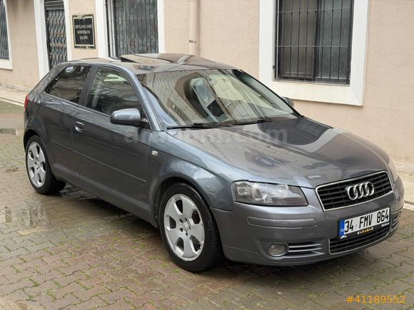 2005 MODEL AUDİ A 3 1.6 SANRUFLU LPG'Lİ OTOMATİK VİTES