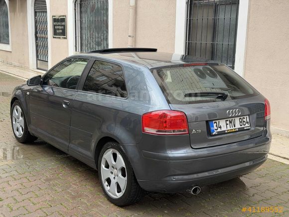 2005 MODEL AUDİ A 3 1.6 SANRUFLU LPG'Lİ OTOMATİK VİTES
