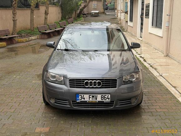 2005 MODEL AUDİ A 3 1.6 SANRUFLU LPG'Lİ OTOMATİK VİTES