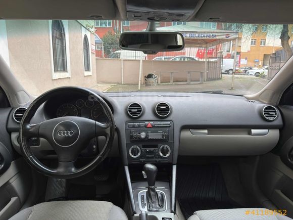 2005 MODEL AUDİ A 3 1.6 SANRUFLU LPG'Lİ OTOMATİK VİTES