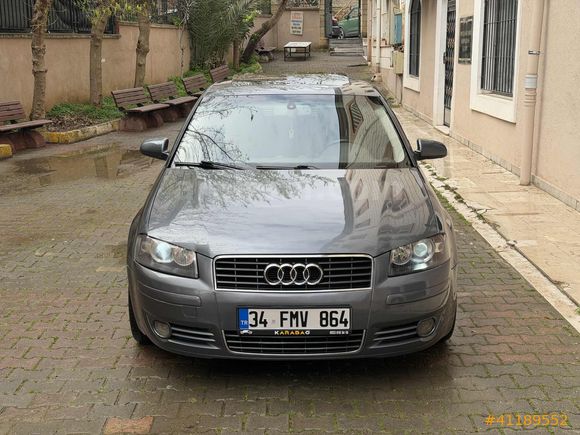 2005 MODEL AUDİ A 3 1.6 SANRUFLU LPG'Lİ OTOMATİK VİTES