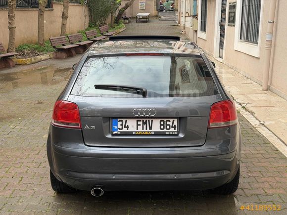 2005 MODEL AUDİ A 3 1.6 SANRUFLU LPG'Lİ OTOMATİK VİTES
