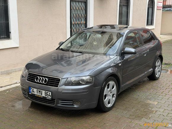2005 MODEL AUDİ A 3 1.6 SANRUFLU LPG'Lİ OTOMATİK VİTES