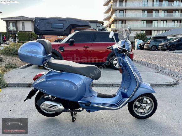2014 Vespa Primavera 150 Çanta Cam 7.200 Km