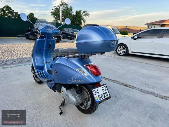 2014 Vespa Primavera 150 Çanta Cam 7.200 Km