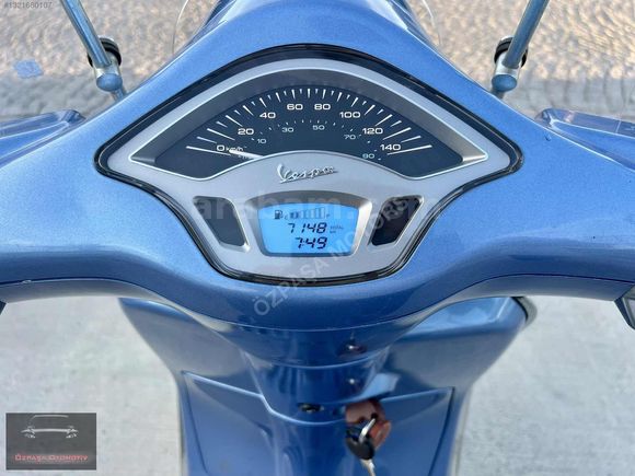 2014 Vespa Primavera 150 Çanta Cam 7.200 Km