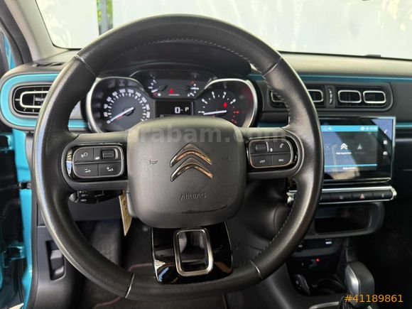 2021 CITROEN C3 -60 BİN KM-SHINE - K.ISITMA KÖR NOKTA - BOYASIZ