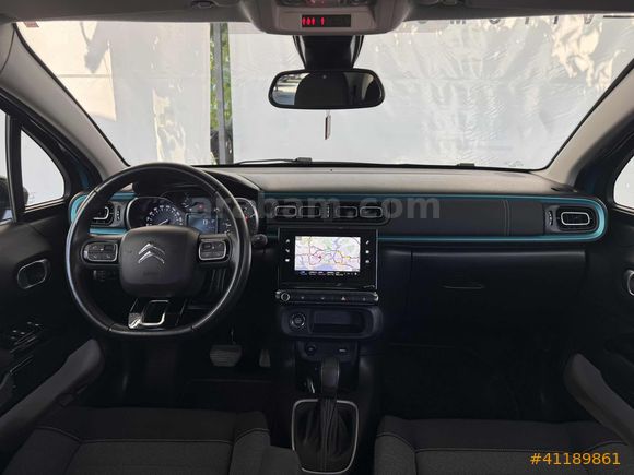 2021 CITROEN C3 -60 BİN KM-SHINE - K.ISITMA KÖR NOKTA - BOYASIZ