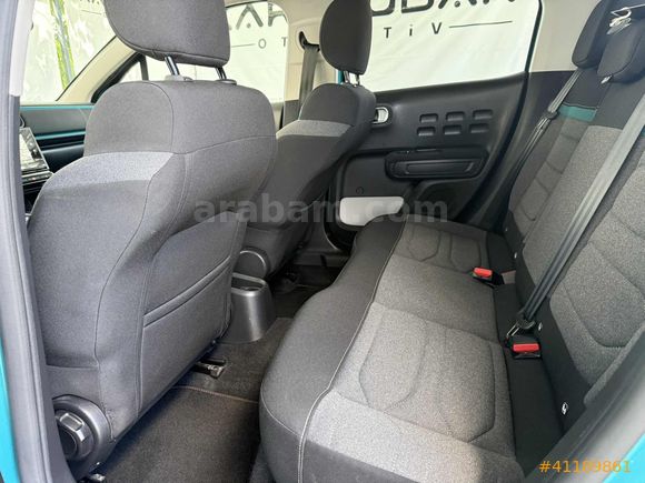 2021 CITROEN C3 -60 BİN KM-SHINE - K.ISITMA KÖR NOKTA - BOYASIZ