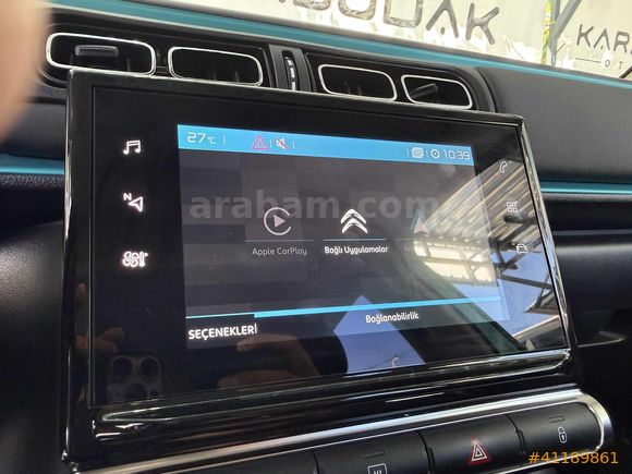 2021 CITROEN C3 -60 BİN KM-SHINE - K.ISITMA KÖR NOKTA - BOYASIZ