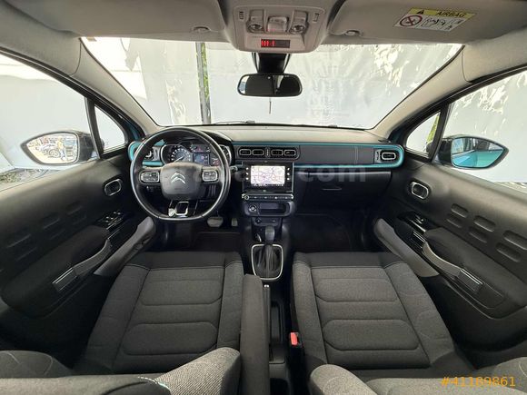 2021 CITROEN C3 -60 BİN KM-SHINE - K.ISITMA KÖR NOKTA - BOYASIZ