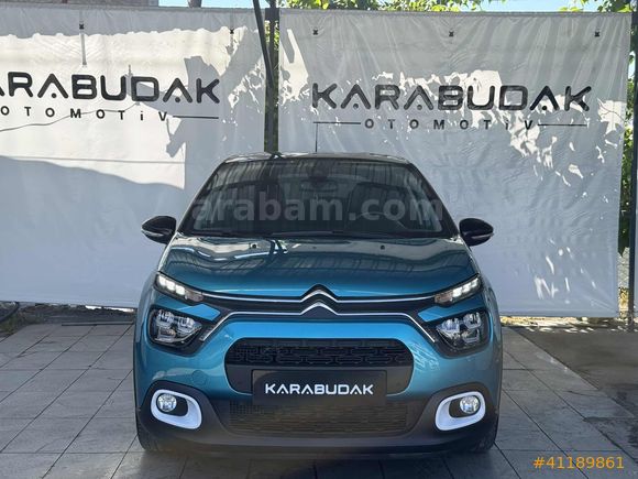 2021 CITROEN C3 -60 BİN KM-SHINE - K.ISITMA KÖR NOKTA - BOYASIZ